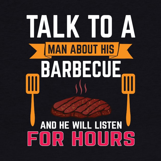 Funny BBQ Grilling Quote by LetsBeginDesigns